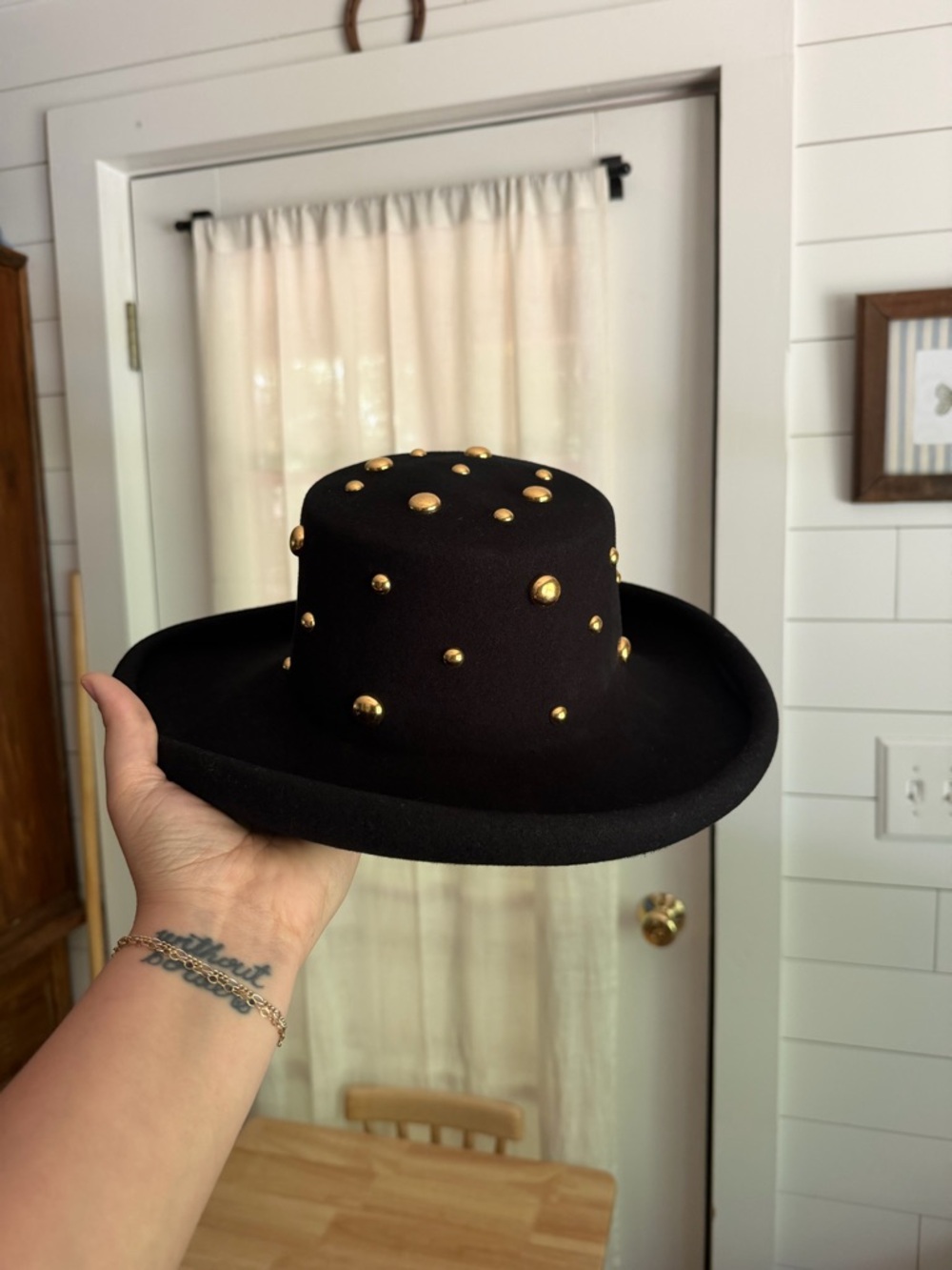 Vintage Felt Lite Wool Hat - Made in the USA